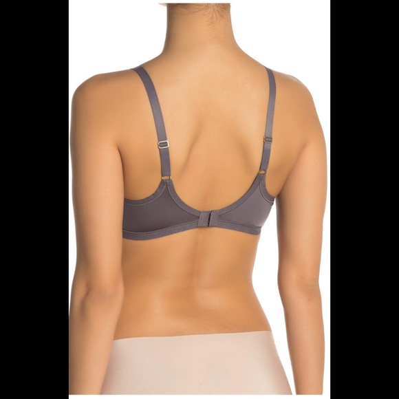 NWT Natori Refined Contour Underwire‎ Bra in Gunmetal [SZ 32DD ] - Picture 3 of 11